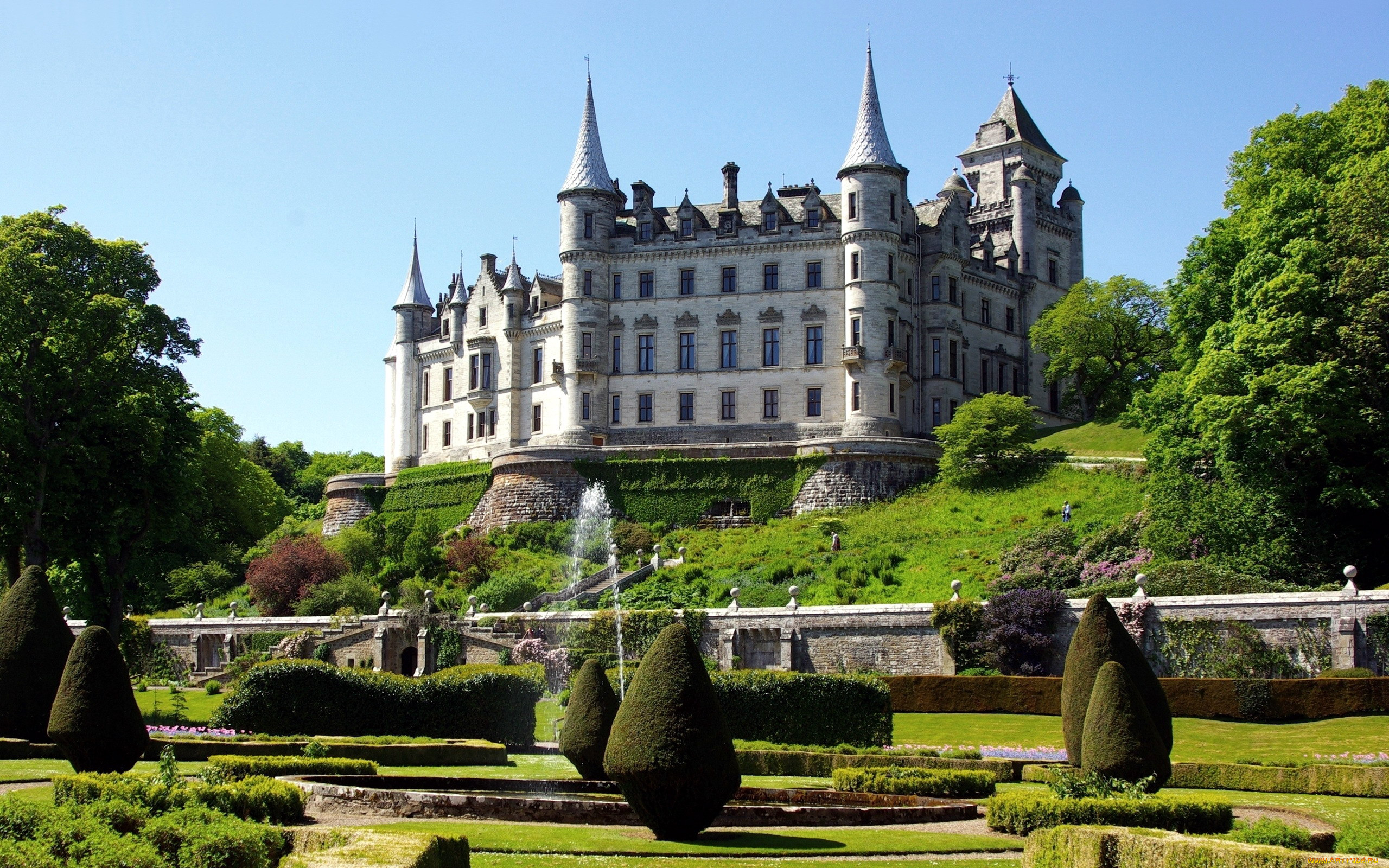 dunrobin castle, scotland, ,   , ,  , dunrobin, castle